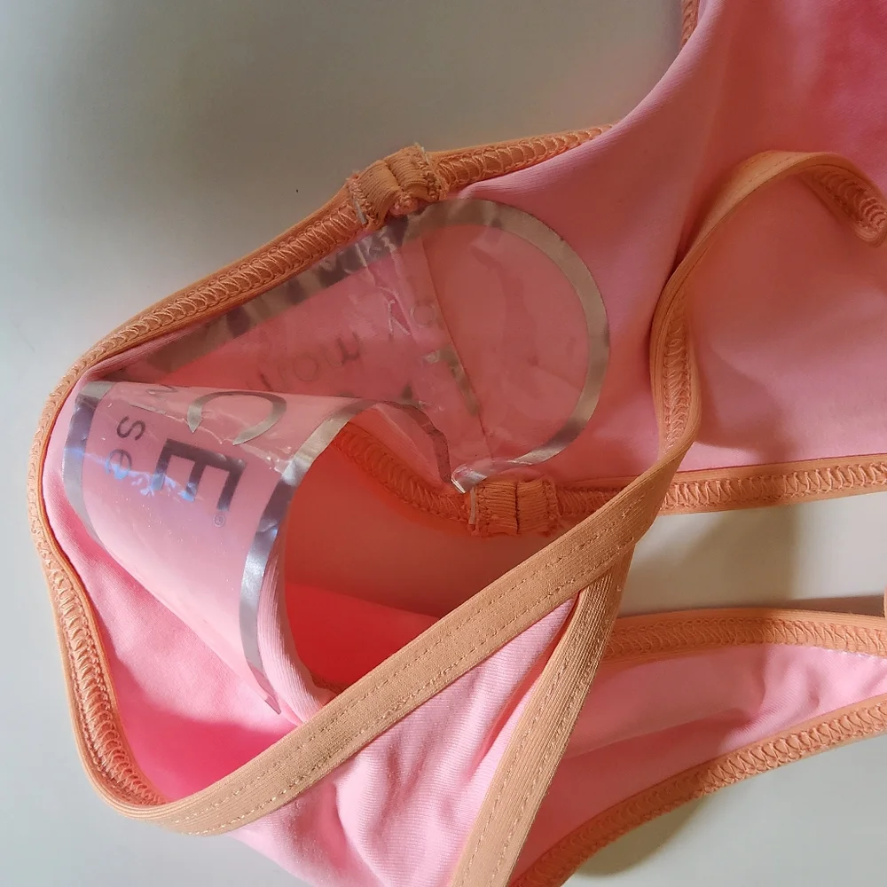 NWOT L*Space Tommy Bitsy Bikini Swim Bottom Pink - XS​